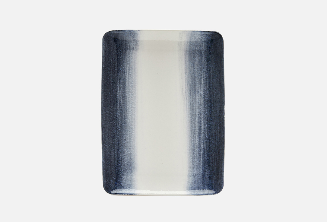 

Блюдо прямоугольное IVLEV CHEF, Синий, Юнивёрс белый с синим 1 шт