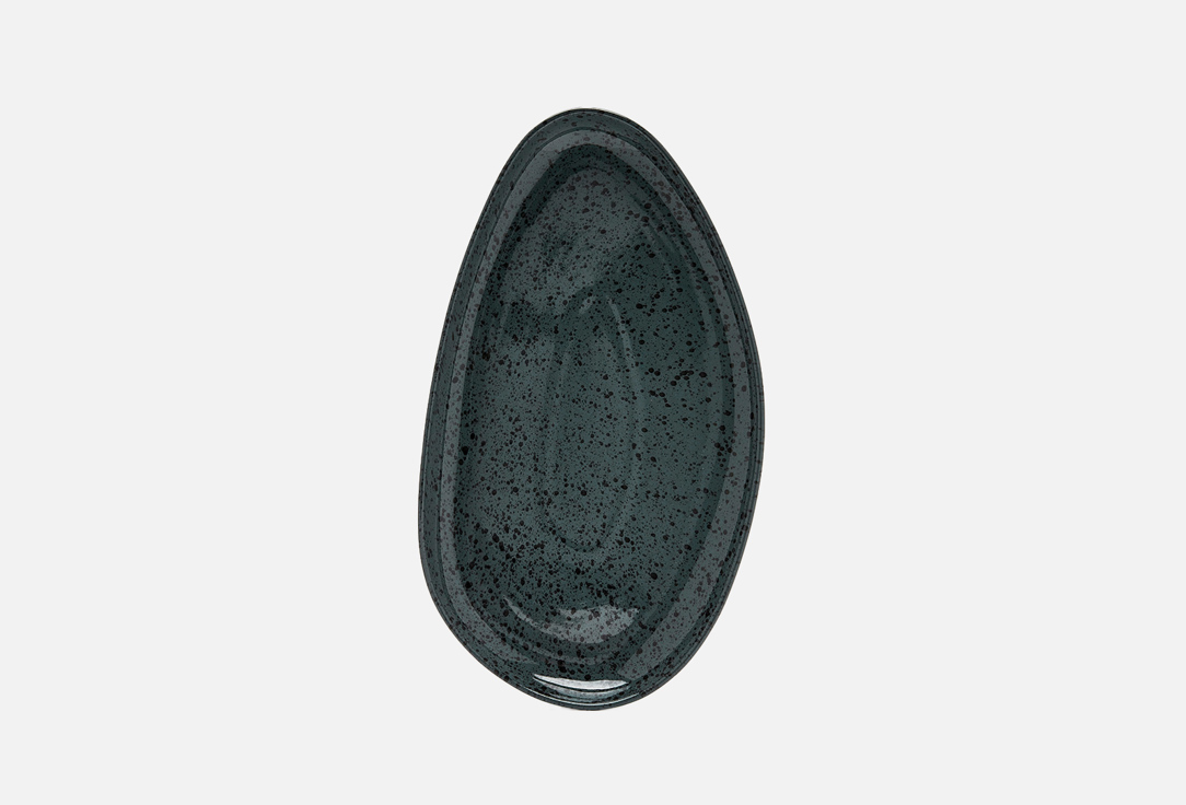Изображение товара Блюдо овальное Ivlev Chef Оникс серый
