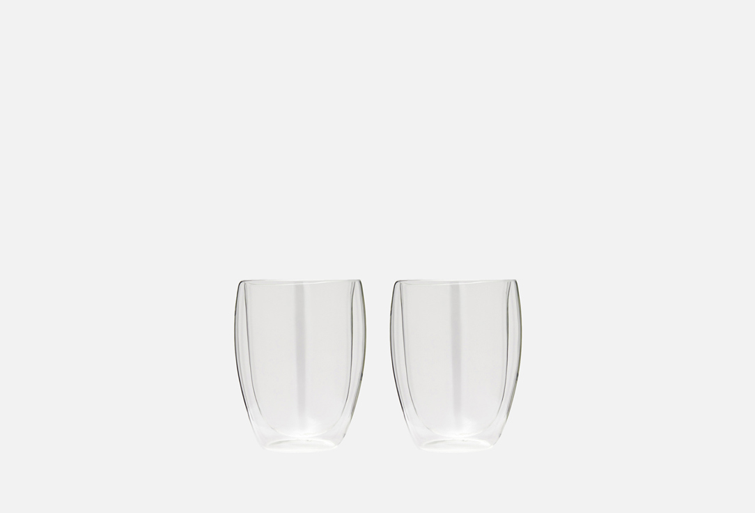 Набор стаканов BY С двойными стенками 330 мл 330 мл набор стаканов gipfel corse 42214 2шт