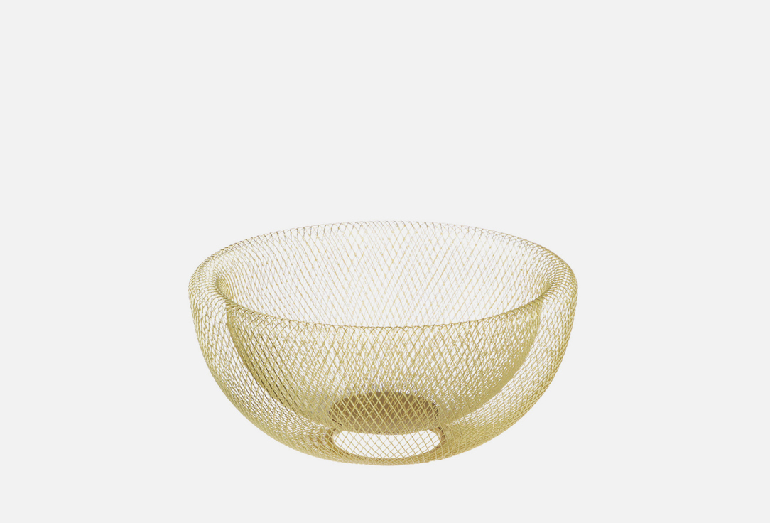 

Корзина для фруктов BY, Золотой, Александрия 1 шт