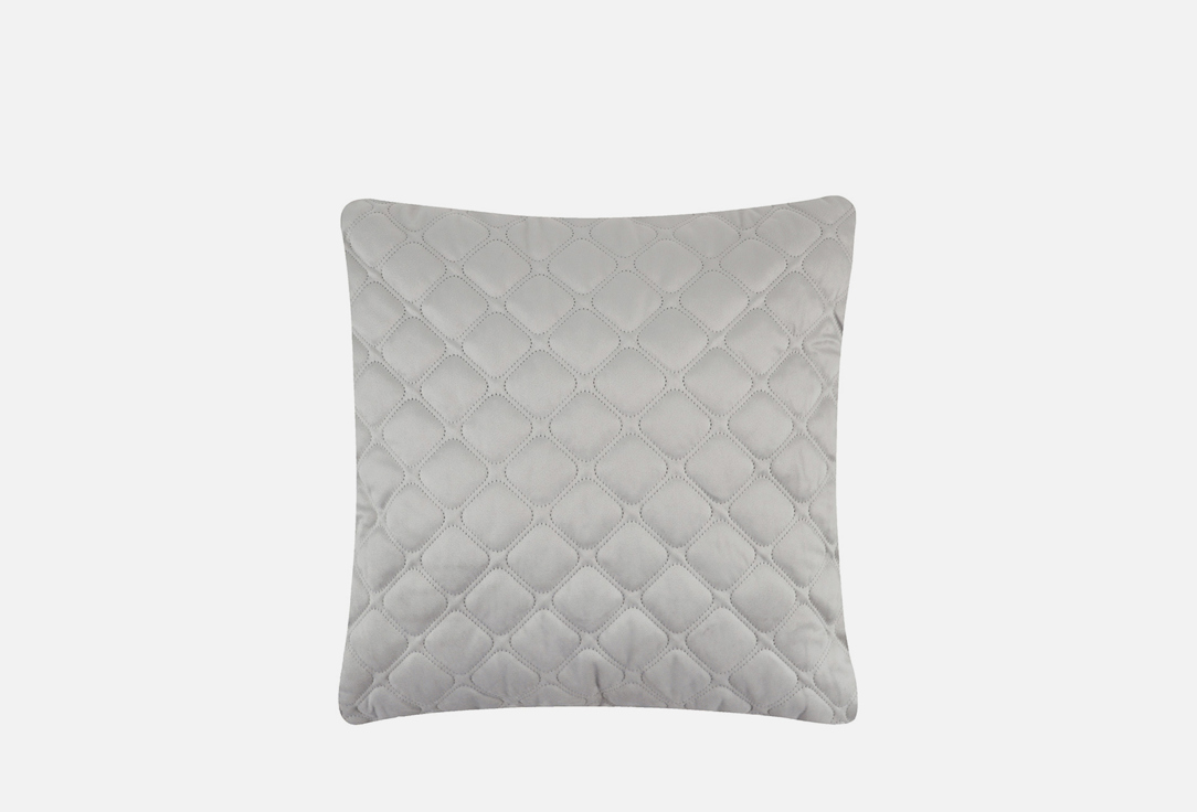 

Чехол для подушки с кантом BY, Серый, Серый, 50х50