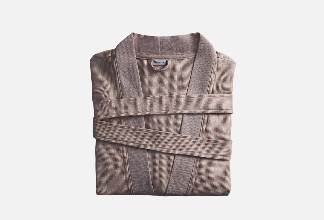 

Халат BY, Бежевый, Вафельный бежевый