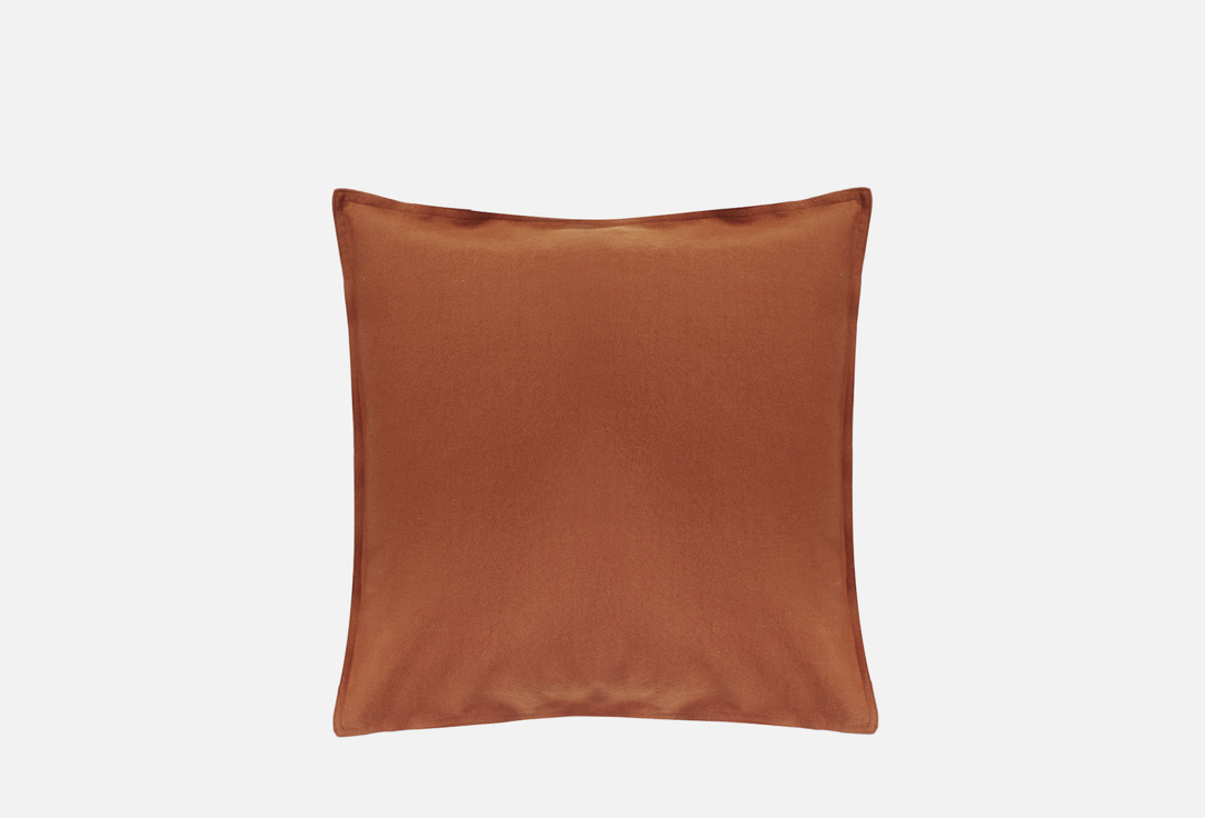 Чехол для подушки BY Карамель, коричневый, 50х50