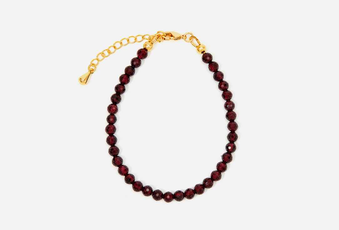 Изображение товара Браслет Alerie-Accessories из граната с регулировкой для женщин