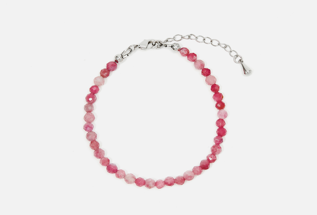 

Браслет ALERIE-ACCESSORIES, Из розового турмалина 1 шт
