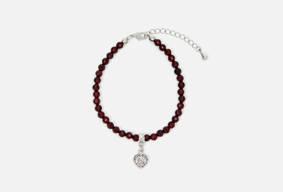 Изображение товара Браслет из граната Alerie-Accessories Сердце