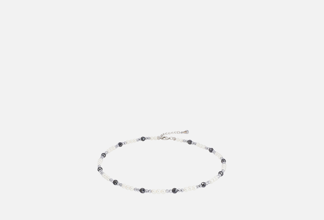 Изображение товара Чокер Alerie-Accessories из жемчужной майорки и ограненного гематита