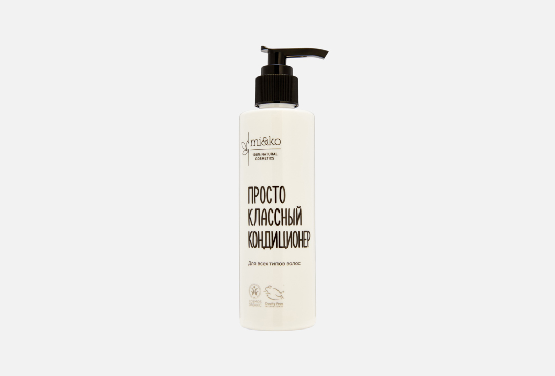 Изображение товара Кондиционер для волос MiKo 200 мл натуральный уход укрепление блеск