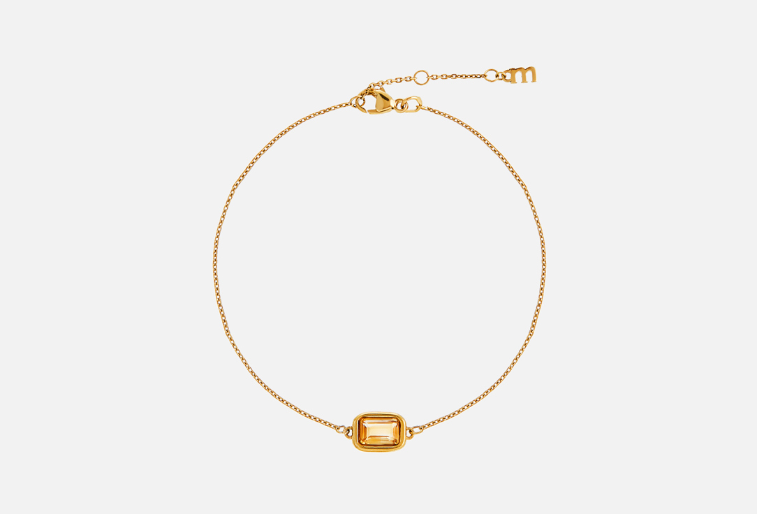 Изображение товара Браслет серебряный Moonka Base с цитрином