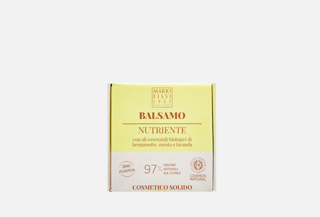 Изображение товара Твердый бальзам для волос Mario Fissi Nutriente