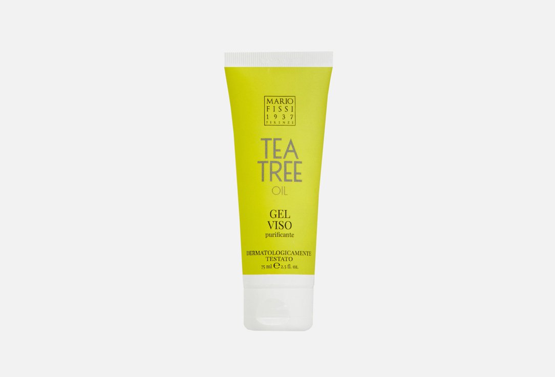 Гель для умывания MARIO FISSI Tea tree 75 мл apivita мягкий очищающий гель для интимной гигиены tea tree