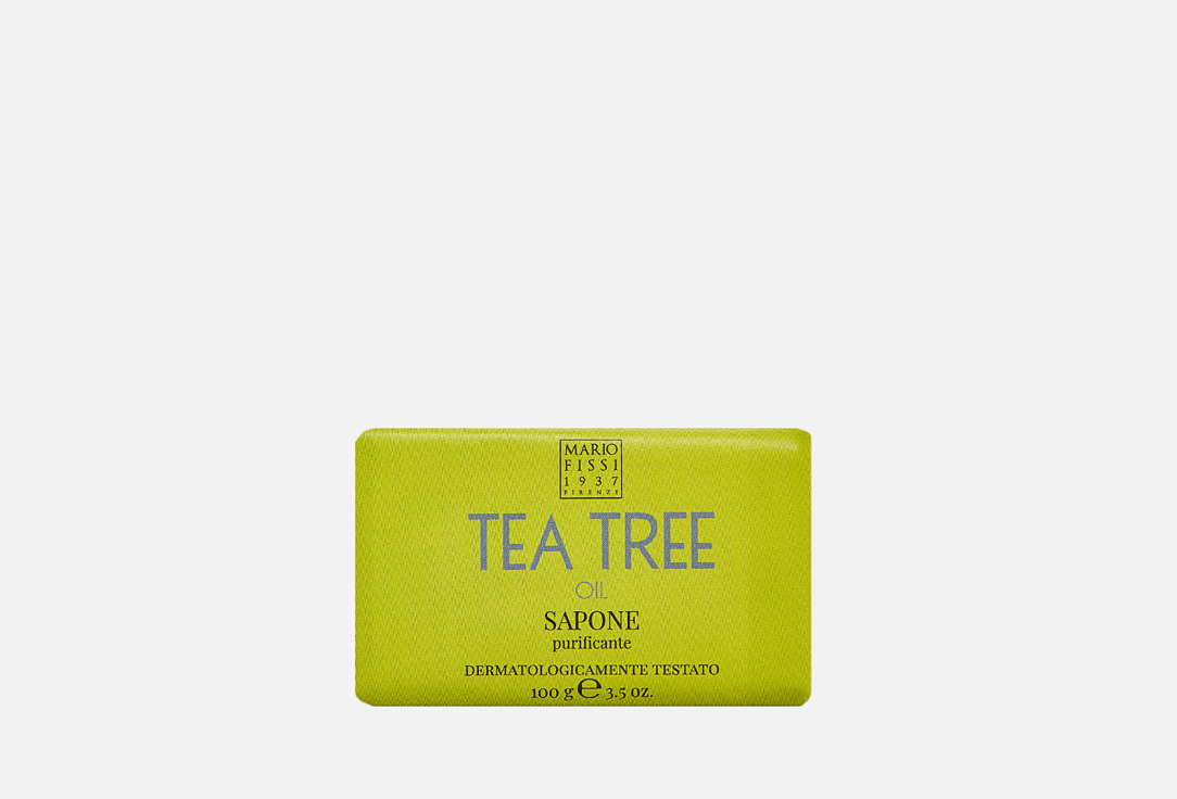 Твердое мыло MARIO FISSI Tea tree 100 г крем для лица от акне с маслом чайного дерева tea tree acnes oil control face cream 50 г