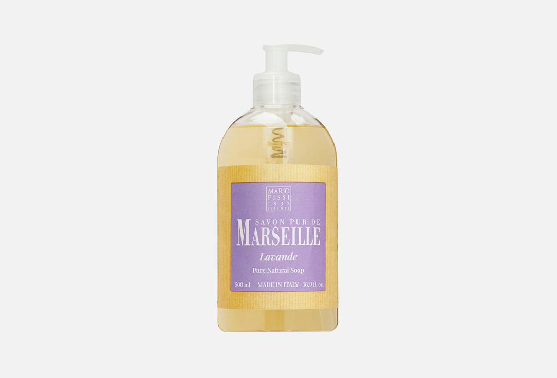 Жидкое мыло MARIO FISSI Lavande 500 мл мыло dalan savon de marseille organic роза 150г
