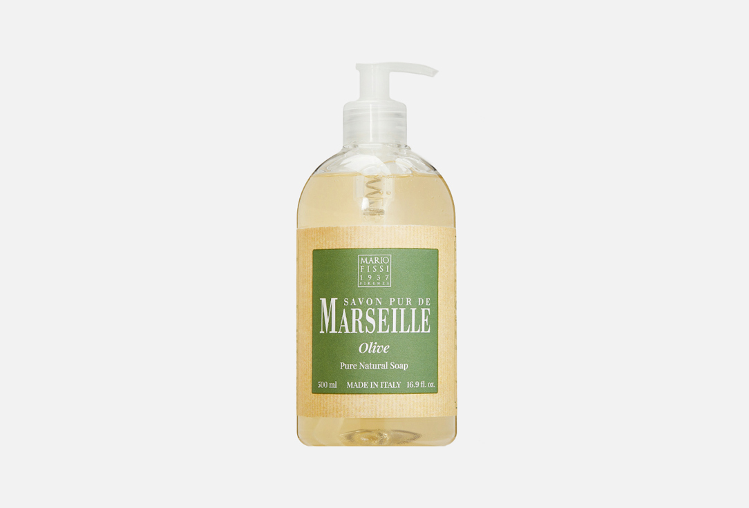 Жидкое мыло MARIO FISSI Olive 500 мл мыло жидкое coslys марсельское жидкое мыло мандарин