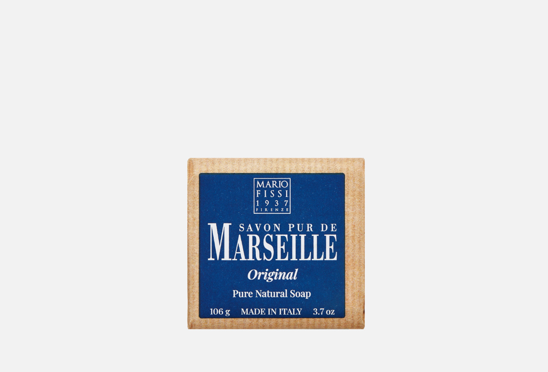 Твердое мыло MARIO FISSI Original 106 г мыло твердое la corvette мыло марсельское традиционное оливковое для тела savon de marseille olive