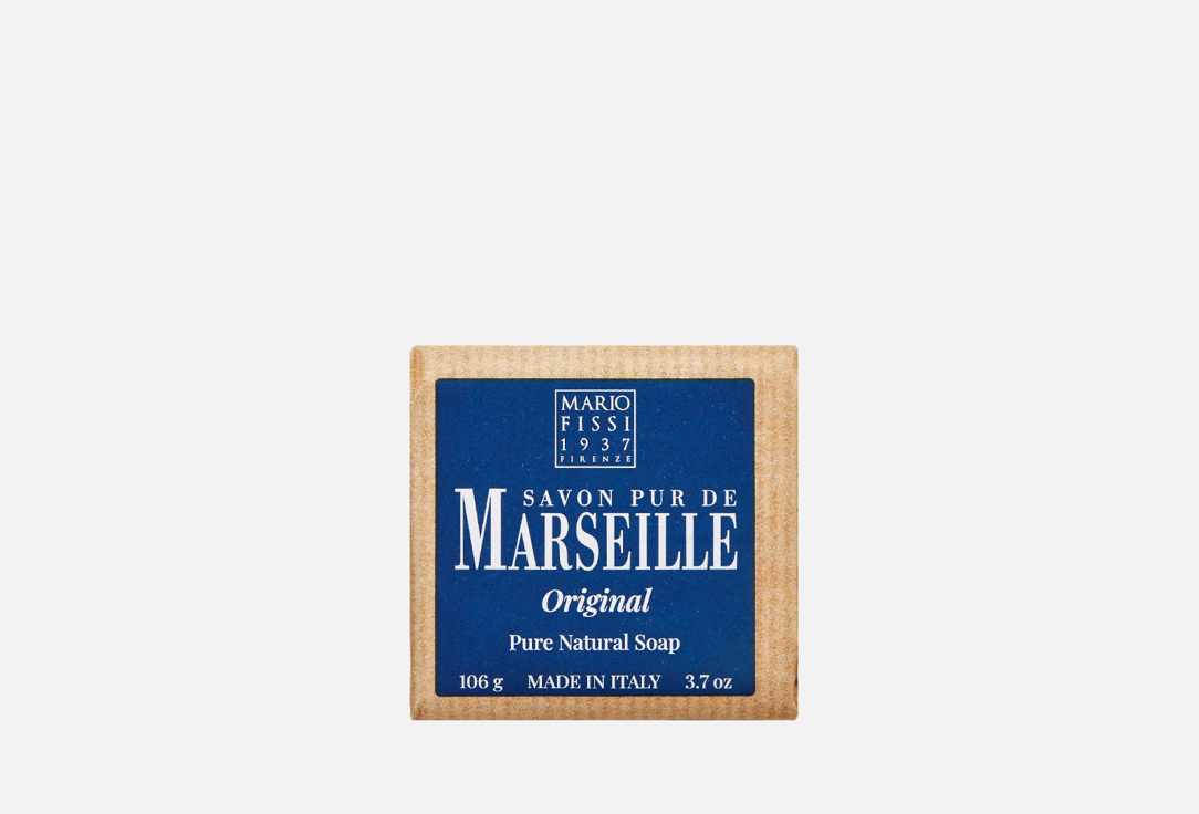 Твердое мыло MARIO FISSI Original 106 г мыло кусковое maitre savon de marseille масло арганы 100 г