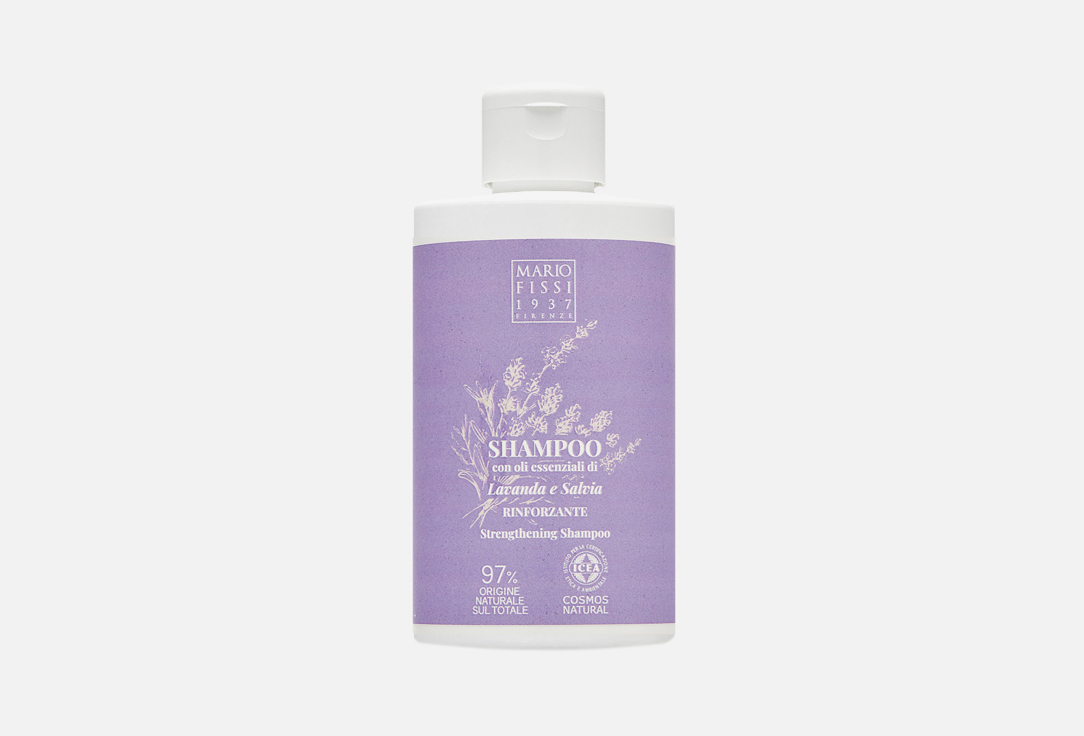 Шампунь для волос MARIO FISSI Rinforzante 300 мл кондиционер для волос mario fissi violet pigment 200 мл