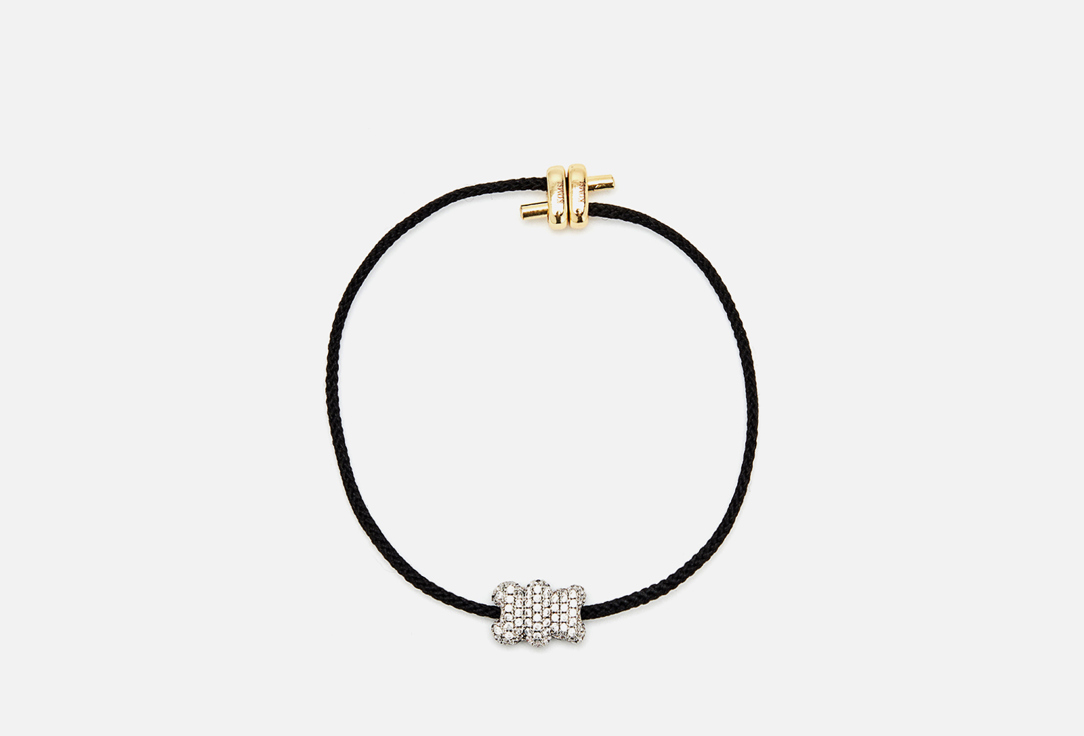 Изображение товара Элегантный женский браслет Komsi Bear Fianit из медицинской стали