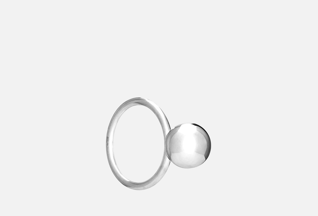Изображение товара Кольцо серебряное PROSTO JEWELRY с шариком 12мм для женщин