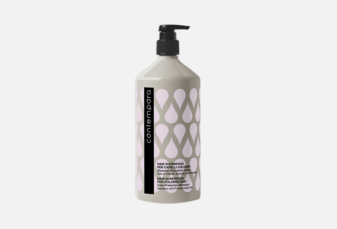 Шампунь для окрашенных волос BAREX Seaberry and Pomegranate Oils 1000 мл шампунь разглаживающий для волос argan and seaberry oils