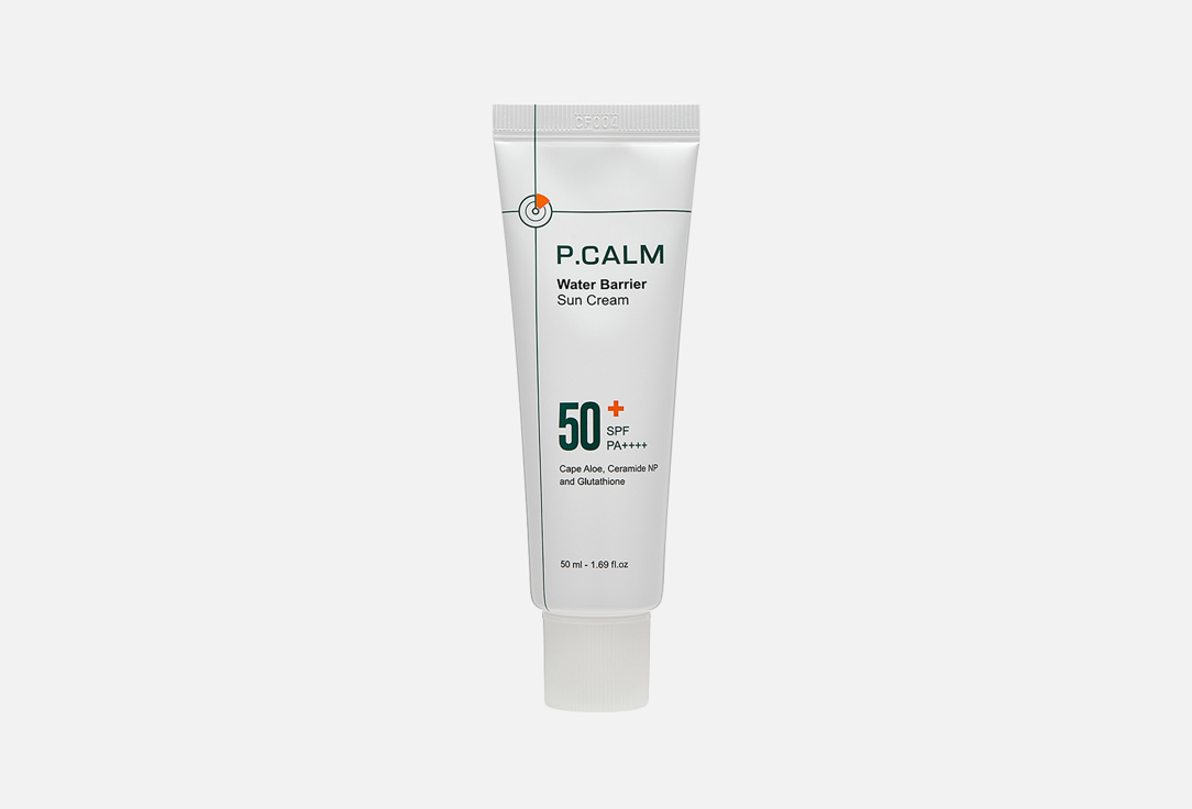 Солнцезащитный крем для лица P.calm Water barrier Sunscreen SPF50+ 