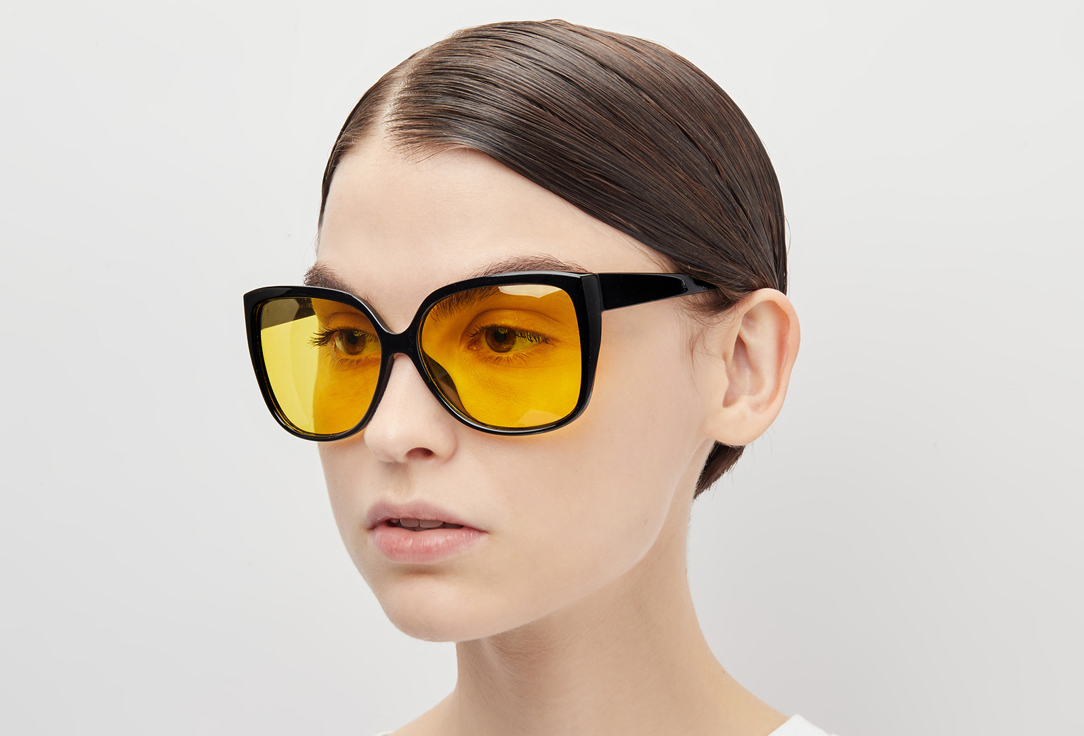 Очки водительские GRAND VOYAGE С желтыми линзами GV010-2 1 шт