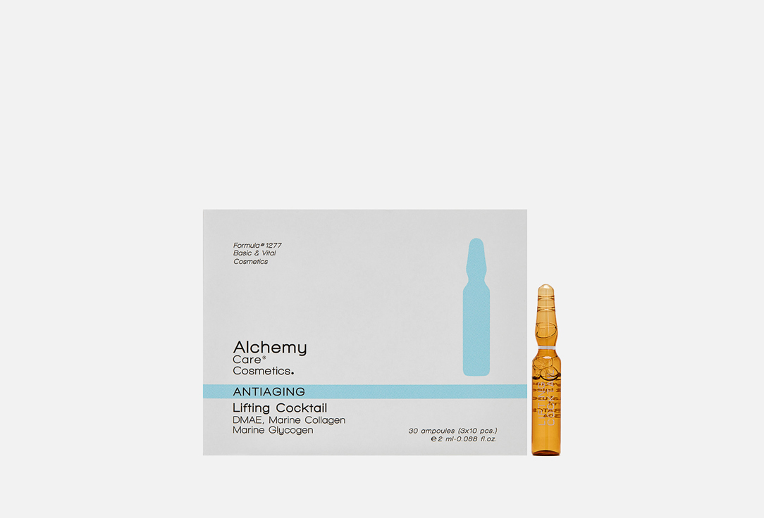 Изображение товара Концентрированная сыворотка для лица ALCHEMY CARE Lifting Cocktail с морским коллагеном