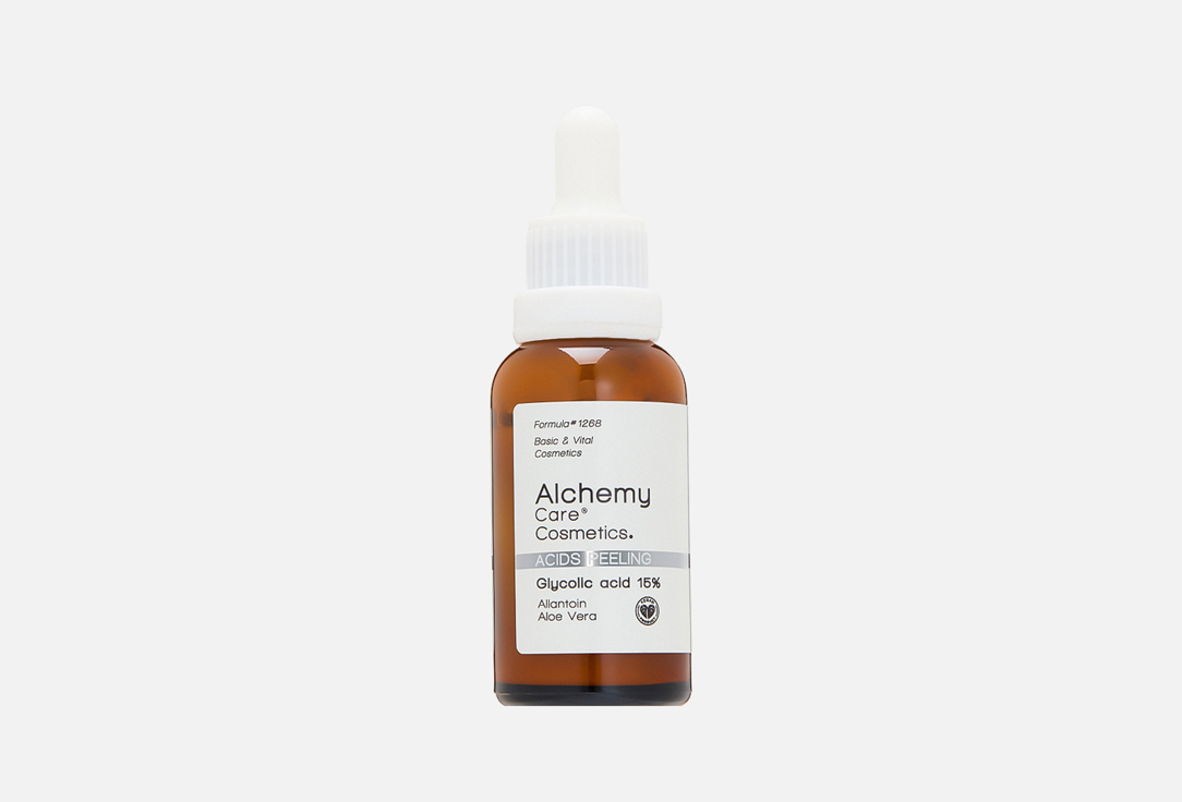 Сыворотка-пилинг для лица ALCHEMY CARE Glycolic acid 15% 30 мл