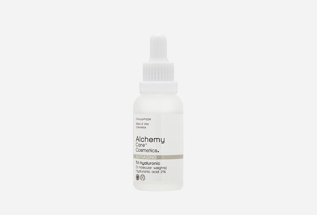 Антивозрастная сыворотка для лица ALCHEMY CARE Tri-hyaluronic 30 мл восстанавливающий крем для кожи вокруг глаз alchemy care antiaging repair 15 мл