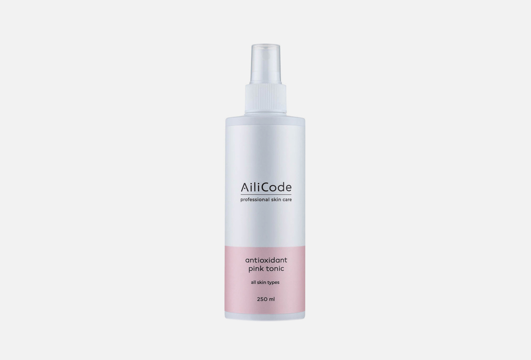 Розовый тоник для лица AiliCode Antioxidant 