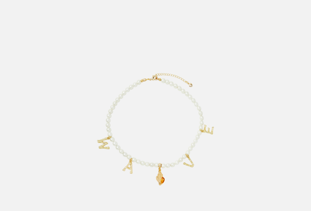 Изображение товара Стильное колье Чокер Stone Philosophy By the Sea с натуральным жемчугом