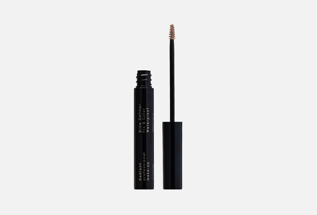 Radiant Professional Make-Up Тушь д/бровей Fix&Color 1А 5мл