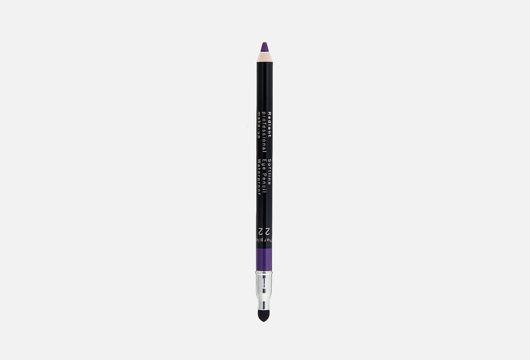Карандаш для глаз Radiant Professional Make-Up SOFTLINE EYE PENCIL WATERPROOF 22, Пурпурный