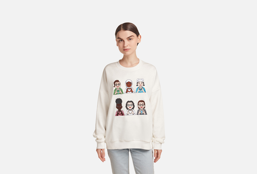 Изображение товара Свитшот 52 Hz GirlPower Milk