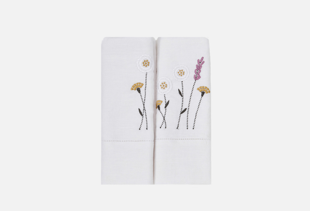 

Комплект полотенец столовых с вышивкой BELLEHOME, Принт, Meadow romance 40х70 2 шт