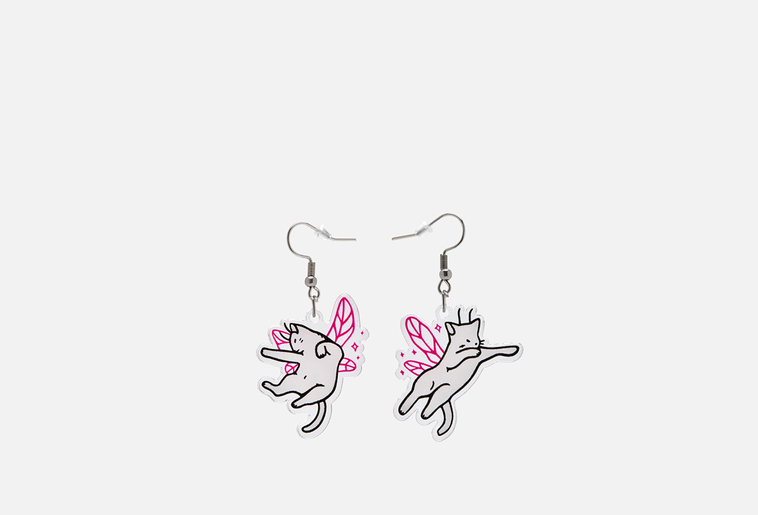 

Серьги FROGGY VIBE, Котики милые 2 шт