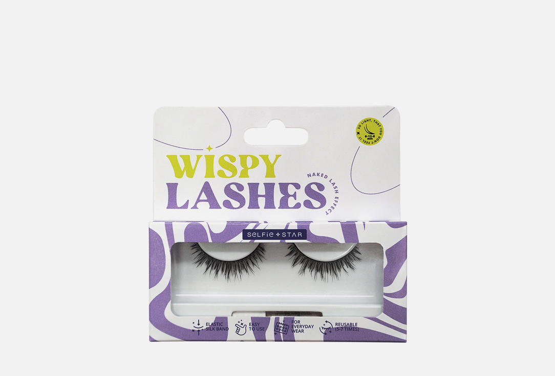 Накладные ресницы SELFIE STAR Eyelashes Wispy Day-to-Night Look, SSLD20 2 шт