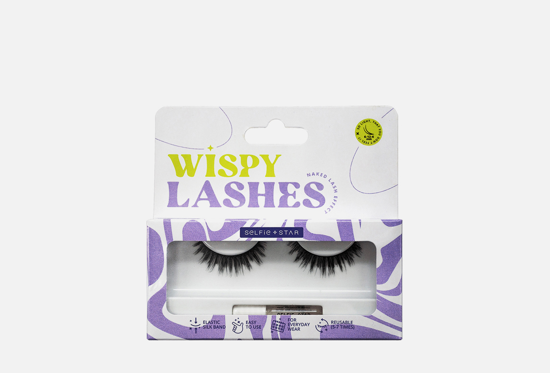 Изображение товара Накладные ресницы Selfie Star Eyelashes Wispy Prettiest, SSD6