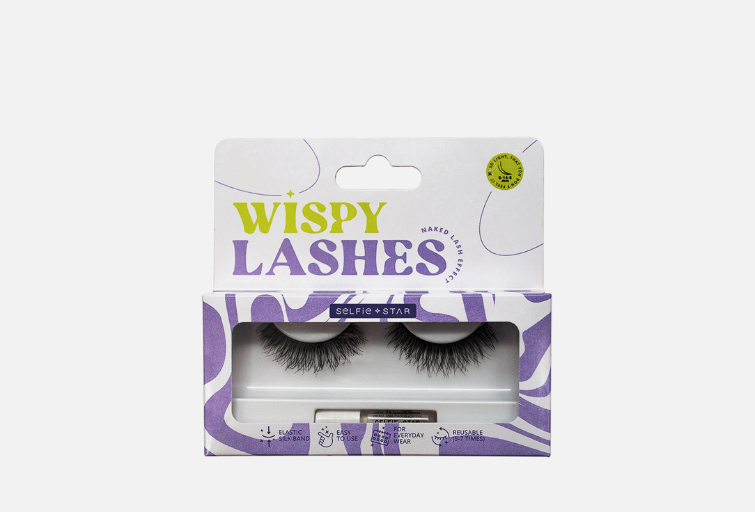 Накладные ресницы SELFIE STAR Eyelashes Wispy Your Allure, SSLE9 2 шт