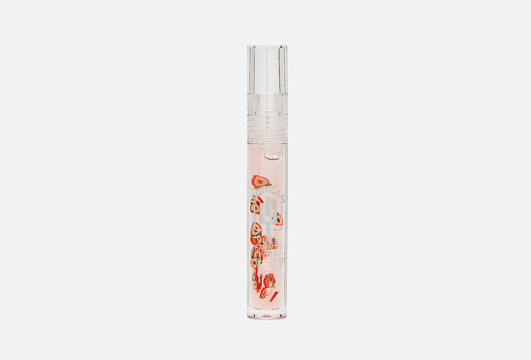 Блеск-масло для губ Iscream JUICY FRUITS 04, soft peach