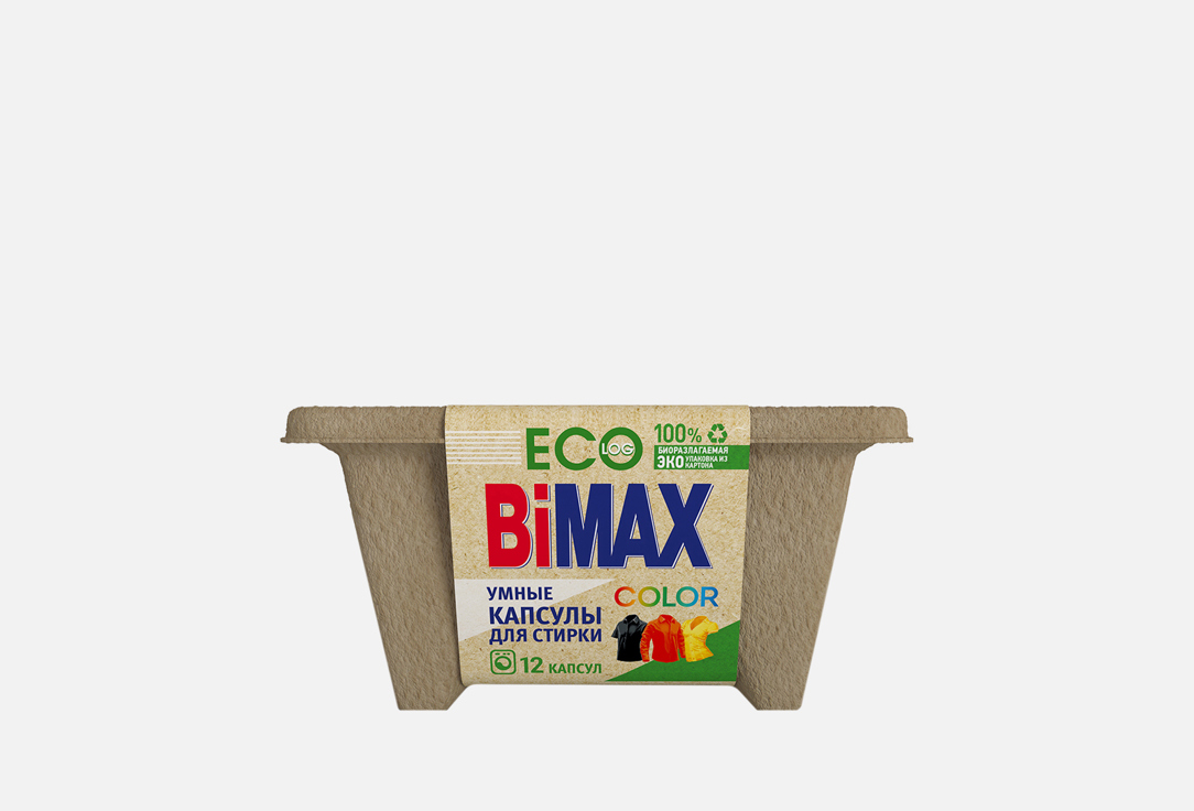 Капсулы для стирки BIMAX Color 12 шт цена и фото