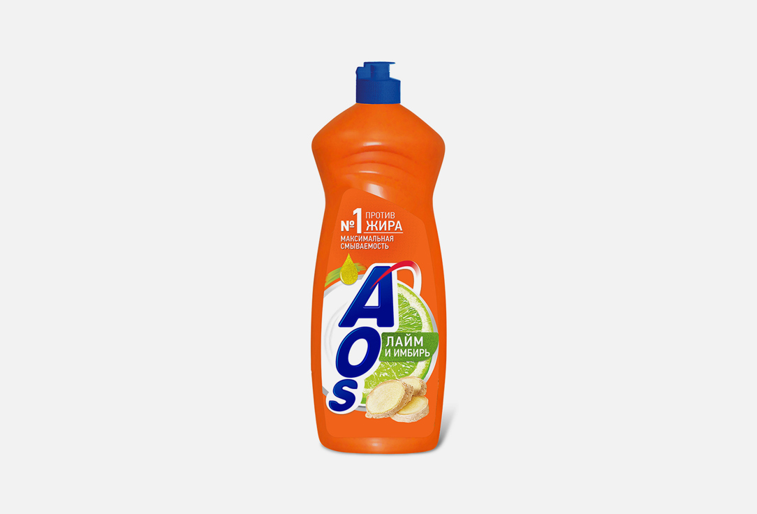 

Средство для мытья посуды AOS, Экстракт хлопка 900 мл