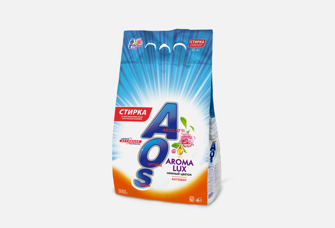

Стиральный порошок AOS, Aroma Lux Automat 3000 мл