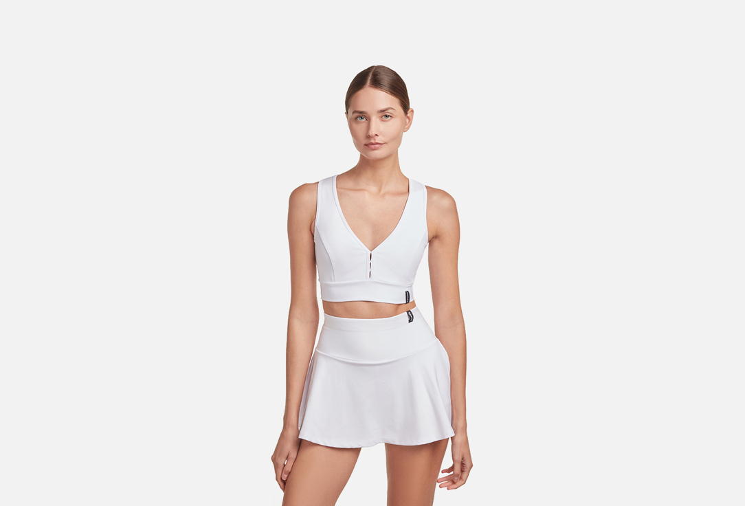 Топ EUPHORIA Classic Cropped Total White XS мл рубашка givenchy cropped white белый