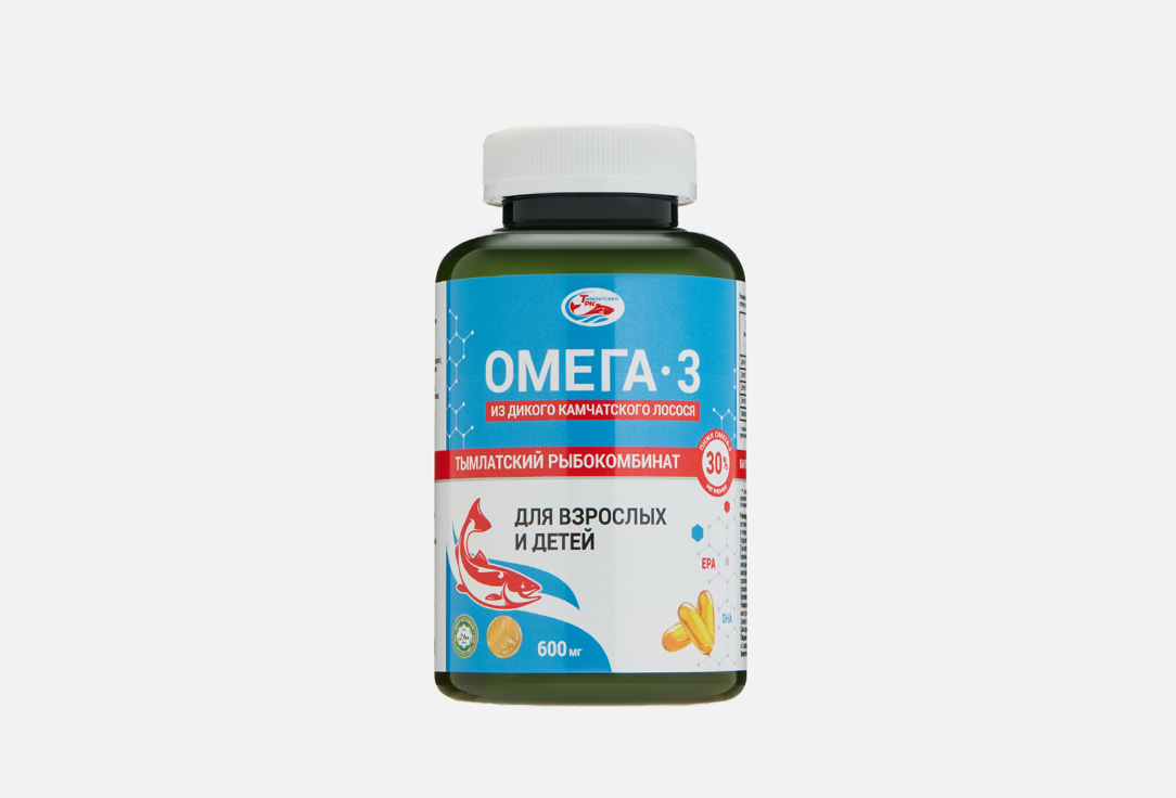 БАД для укрепления иммунитета SALMONICA Омега 3 в капсулах 240 шт