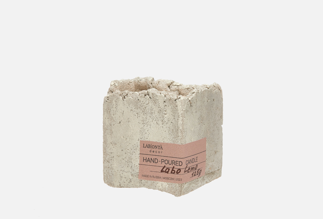 Свеча LAB|ONTÀ DЕCOR Loft Square Labo Lemo 125 г