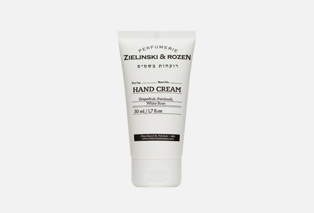 Изображение товара Крем для рук Zielinski & Rozen Grapefruit, Patchouli, White Rose