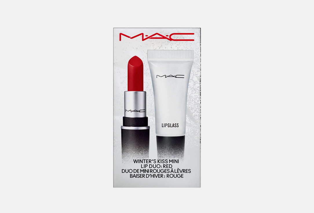 Набор для макияжа губ MAC Winter's Kiss Mini Lip Duo: Red Red