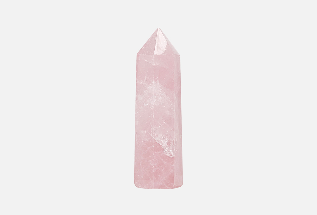 Кристалл-генератор VIBE OF YOUR HOME Розовый кварц 1 шт 100 г натуральный шероховатый кристалл розовый кварц минералы искусственный кристалл натуральный кристалл камень и украшение для аквари