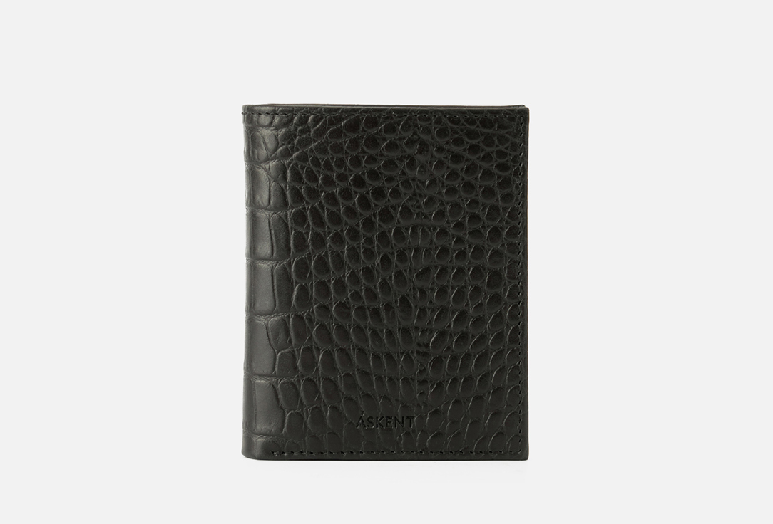 Компактный кошелек ASKENT Черный 1 шт портмоне черный